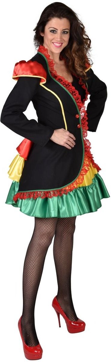 Limburg Kostuum | Limburgs Carnaval Rio Brasil Jas Vrouw | Extra Small | Carnaval kostuum | Verkleedkleding